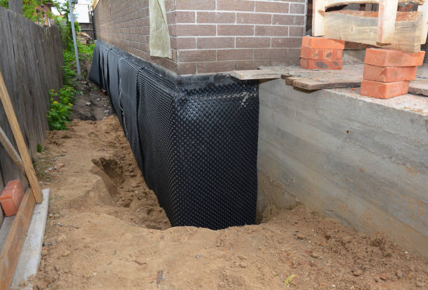 Expert waterproofing evaluation at a Arlington, IN property